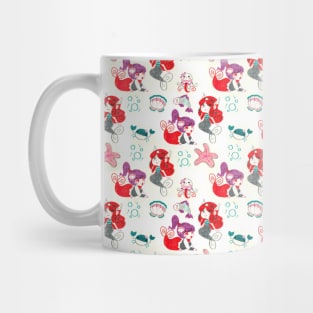 Mermaid Pattern Mug